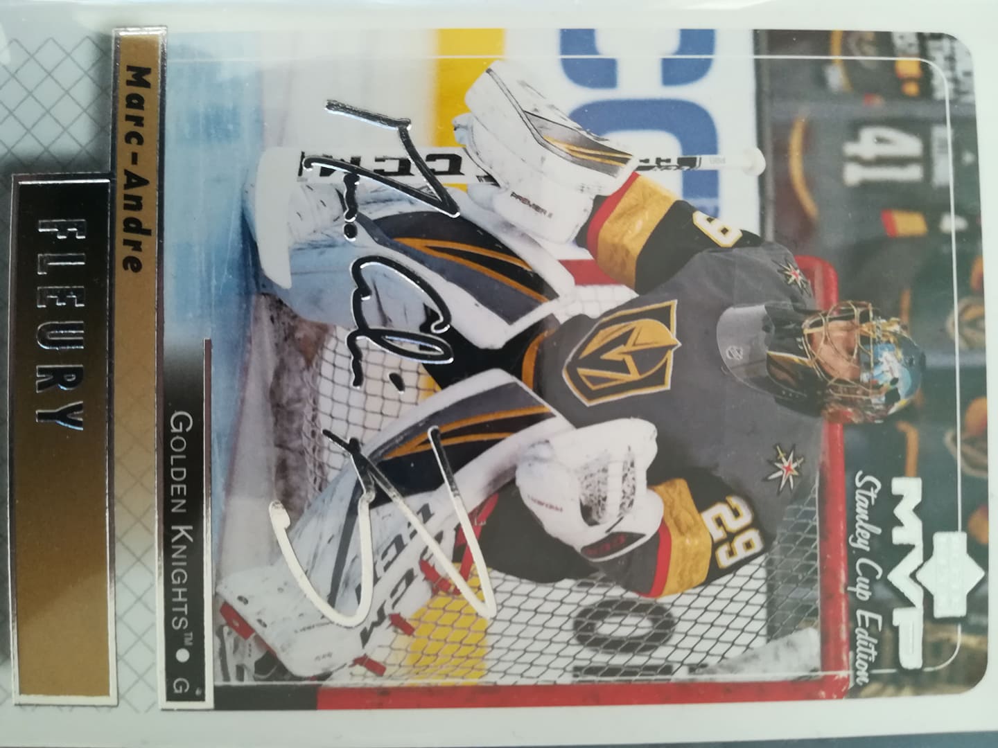 Marc-Andre Fleury- Stanley Cup Edition