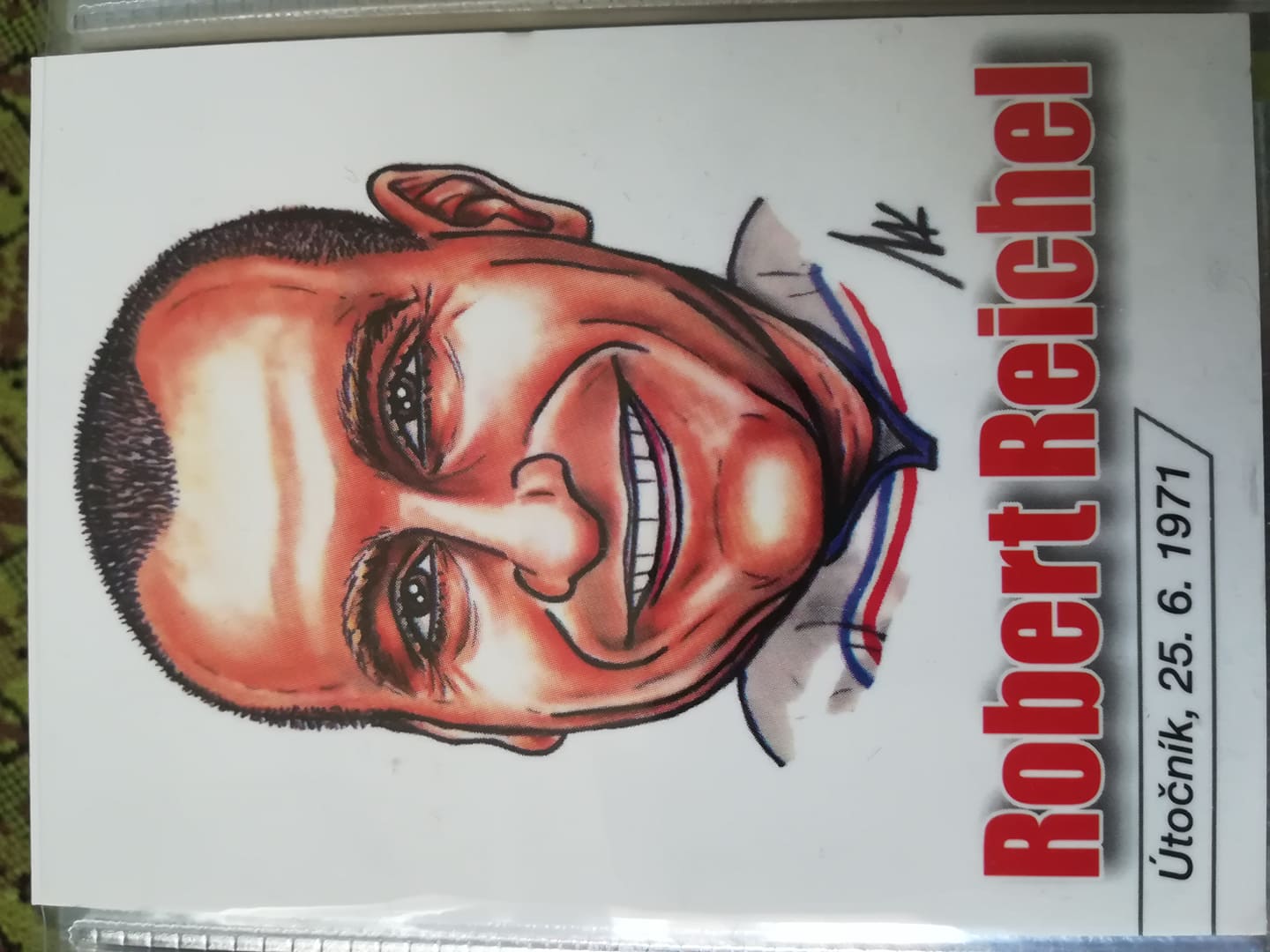 Robert Reichel-karikatura